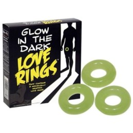 Love Ring Glow in the Dark 3 pcs