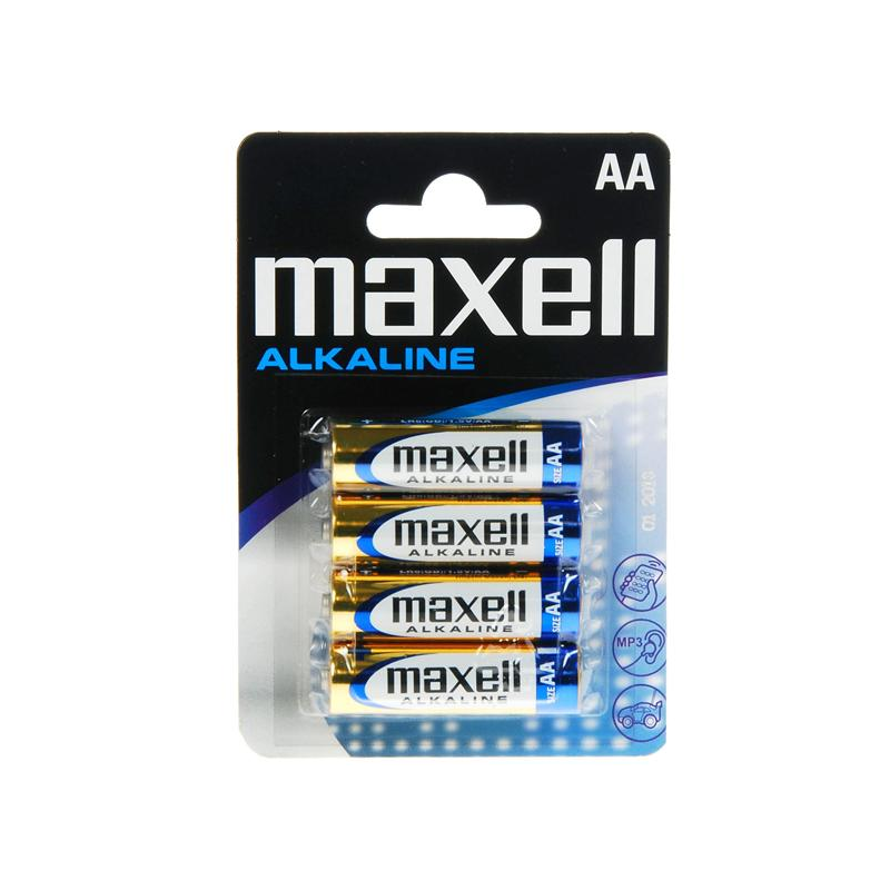 Maxell Batterier 4 st AA