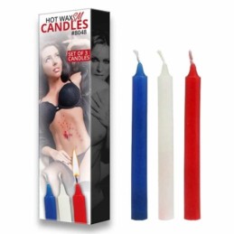 Hot Wax SM Candles - 3 Pack