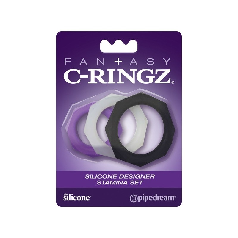 Fantasy C-Ringz Silicone Stamina Set
