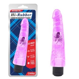 Hi-Rubber Vibrating Dildo 8.8 Inch