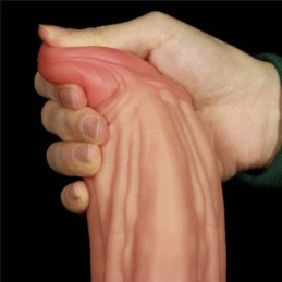 Lovetoy Dual Layered Silicone Cock 10 Inch