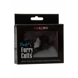 Playful Furry Cuffs - Black